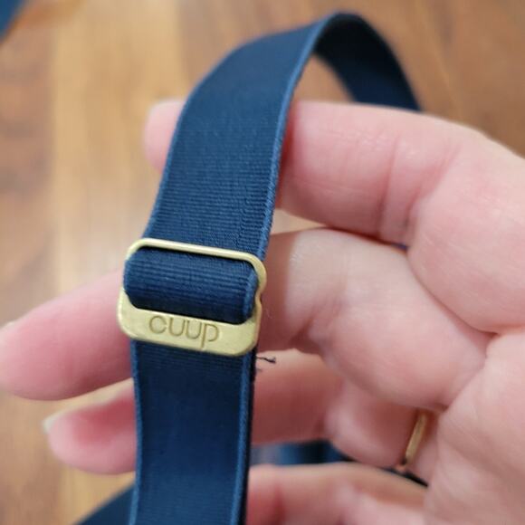 The Plunge Bra By Cuup Underwire Sheer Adjustable Size 38 F - Picture 4 of 7